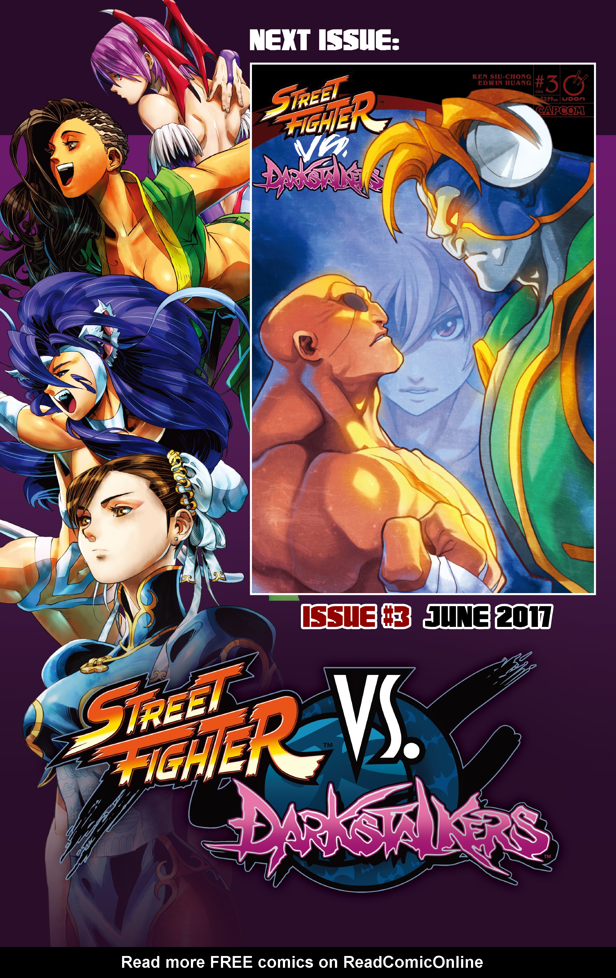 Read online Street Fighter VS Darkstalkers comic -  Issue #2 - 25