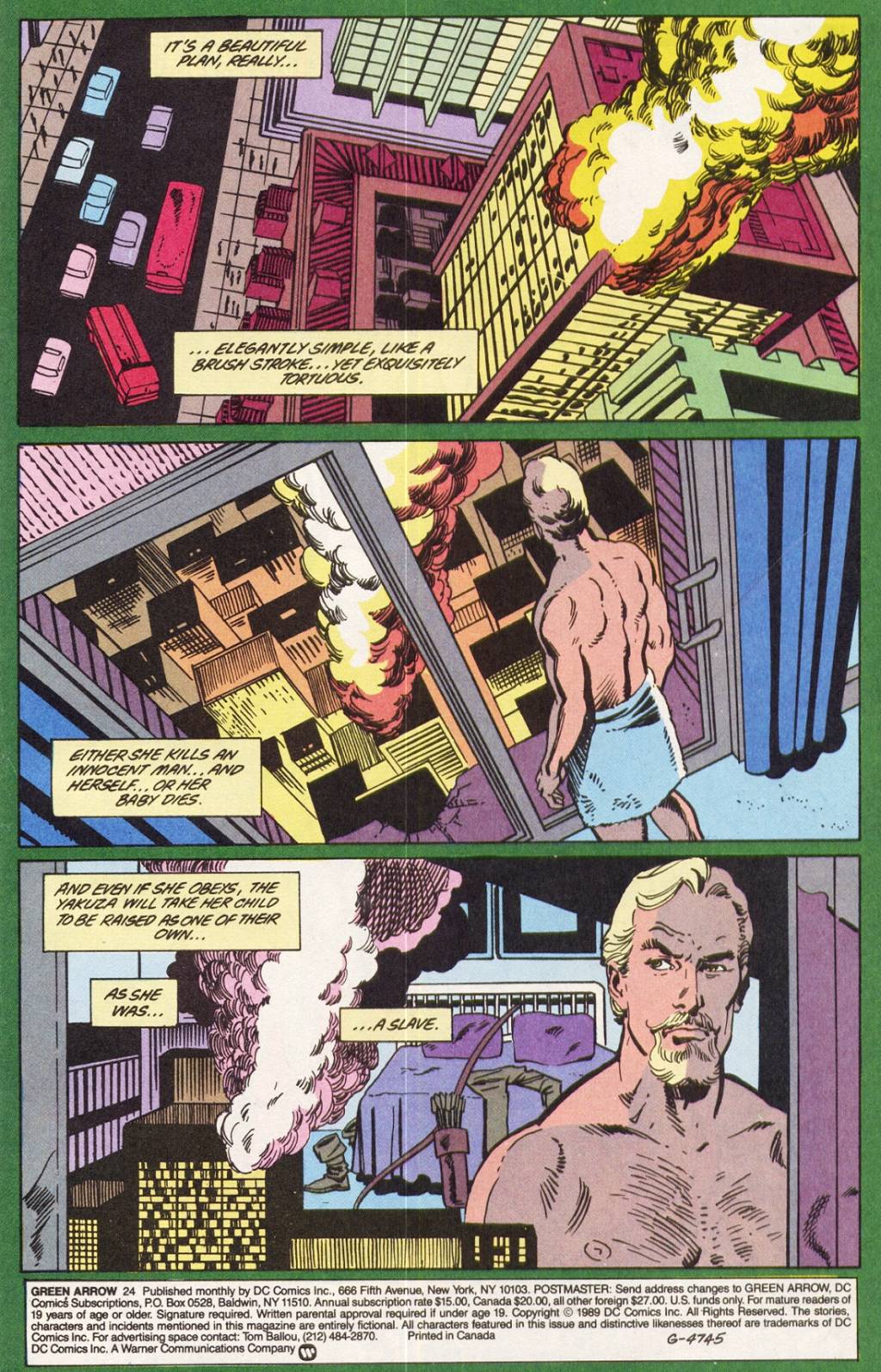 Green Arrow (1988) issue 24 - Page 2