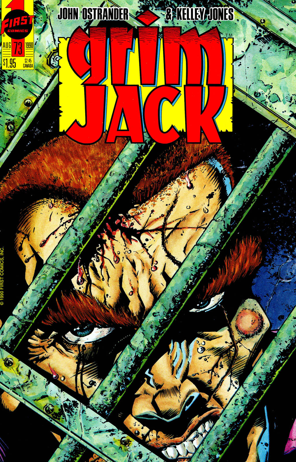Read online Grimjack comic -  Issue #73 - 1