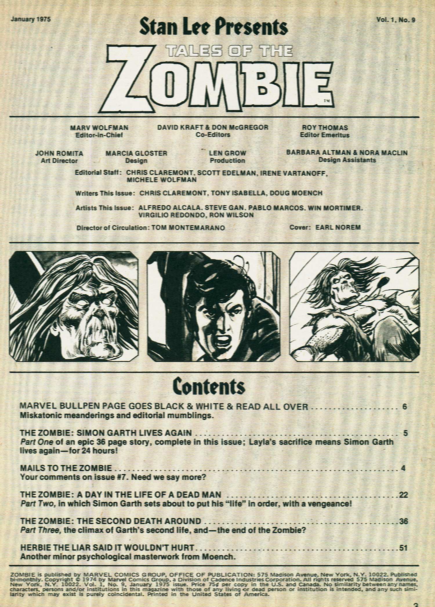 Read online Zombie comic -  Issue #9 - 3