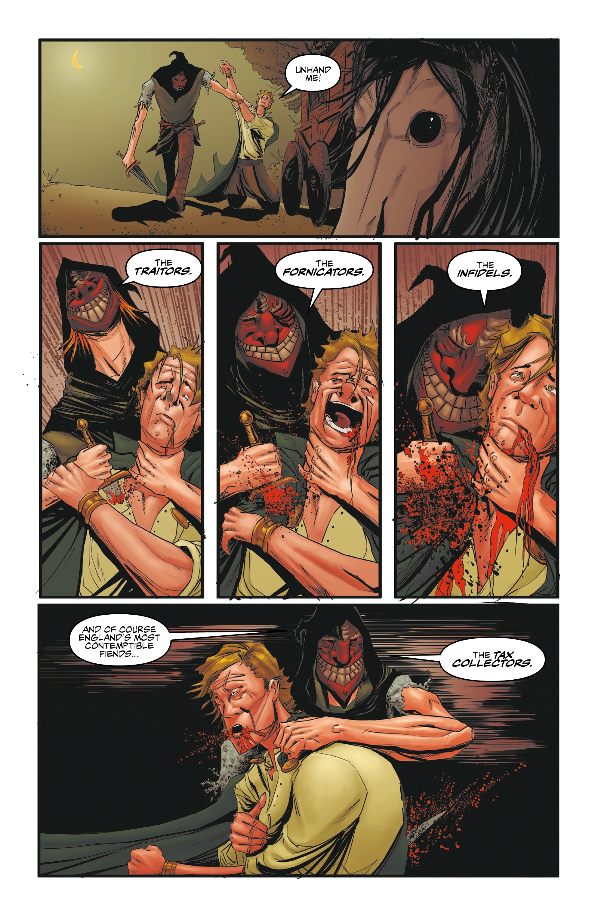 Read online Honor and Curse comic -  Issue #7 - 28