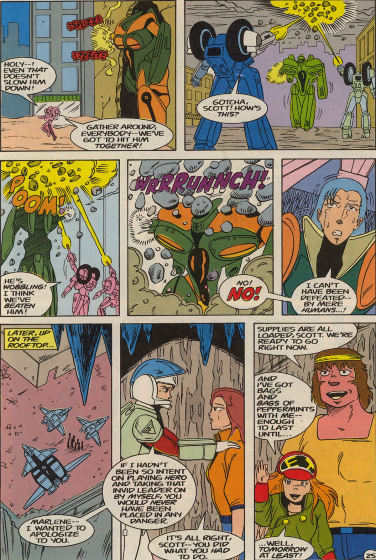 Read online Robotech The New Generation comic -  Issue #19 - 33