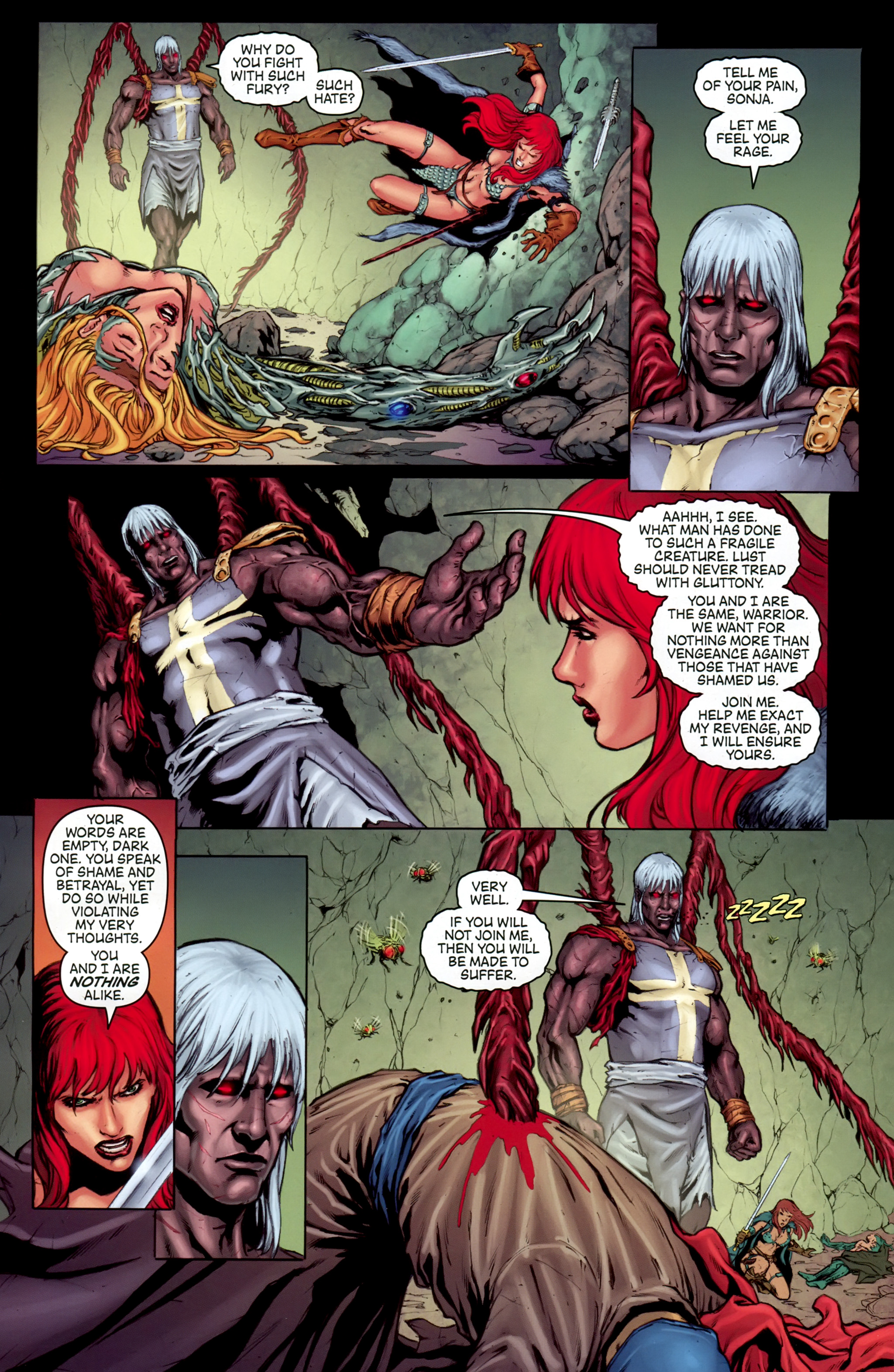 Read online Witchblade/Red Sonja comic -  Issue #2 - 12