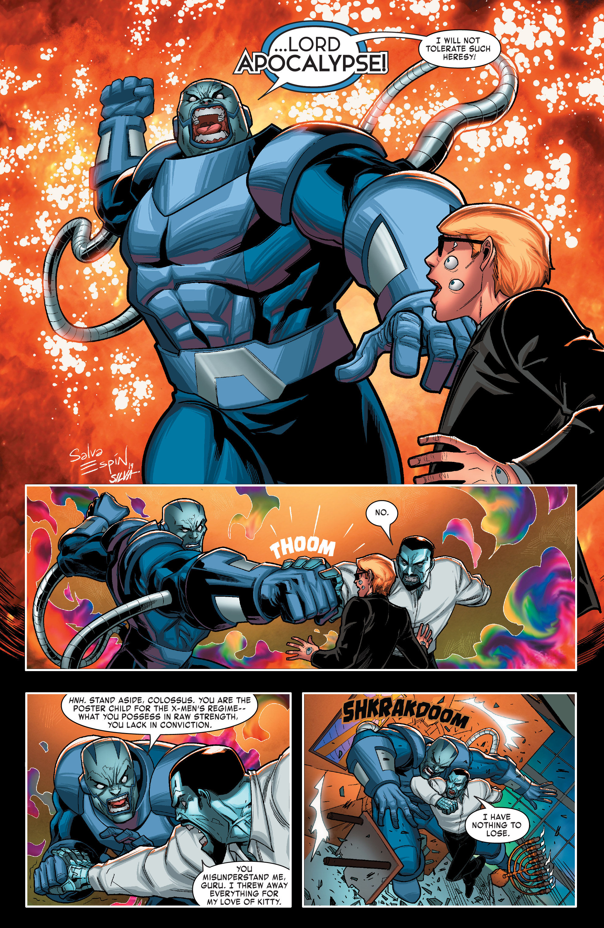 Read online Age of X-Man: Apocalypse and the X-Tracts comic -  Issue #5 - 10