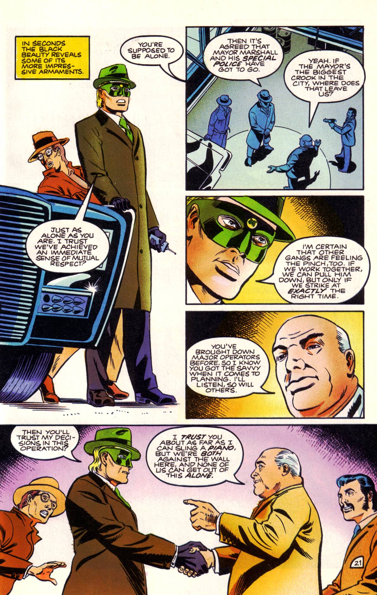 Read online The Green Hornet: Solitary Sentinel comic -  Issue #2 - 23