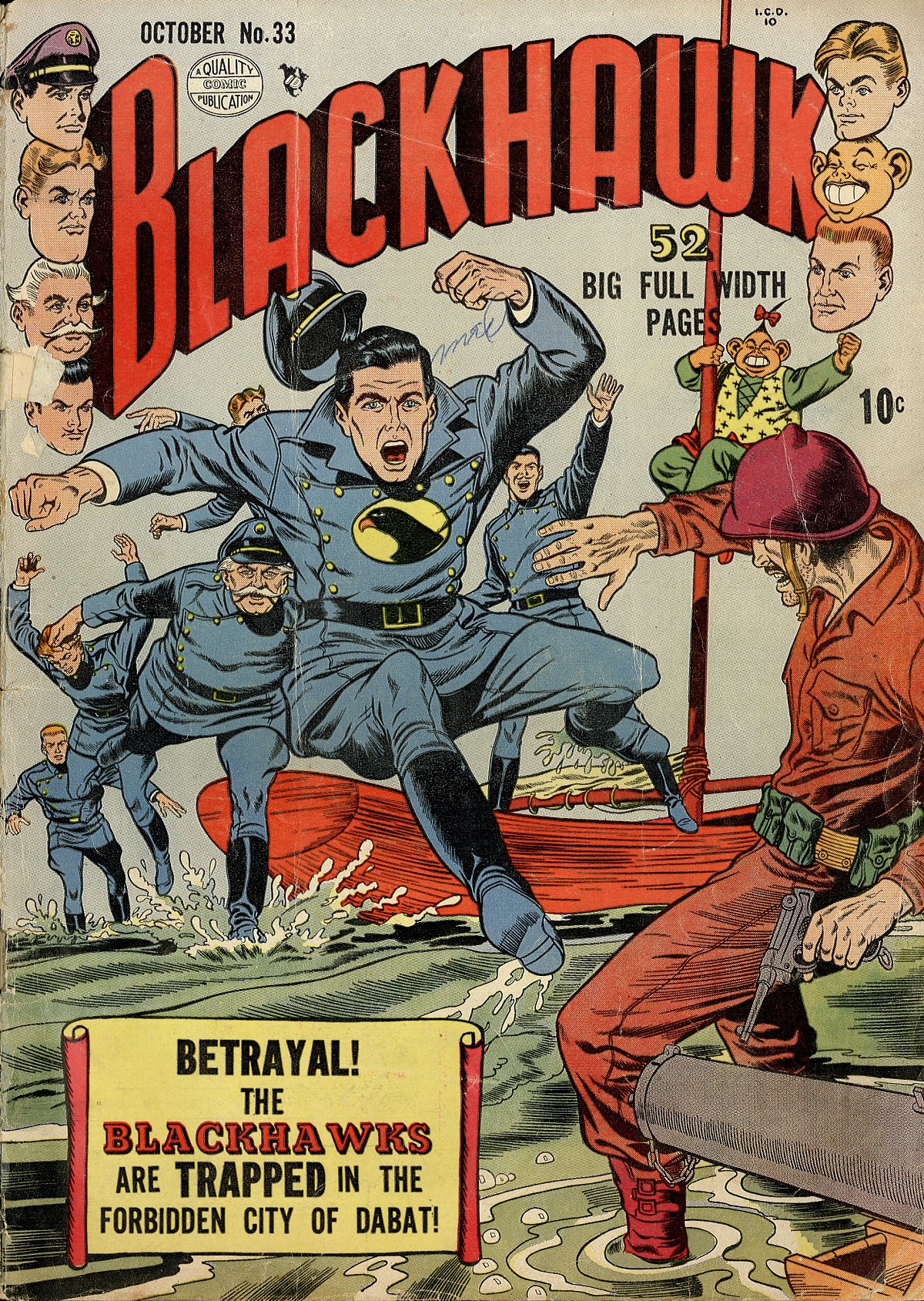 Read online Blackhawk (1957) comic -  Issue #33 - 2