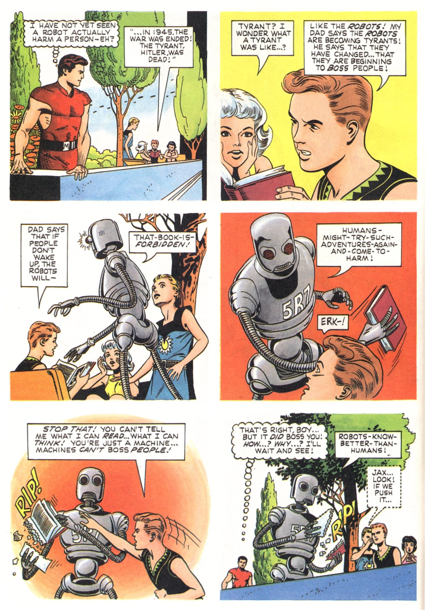 Read online Vintage Magnus, Robot Fighter comic -  Issue #1 - 7