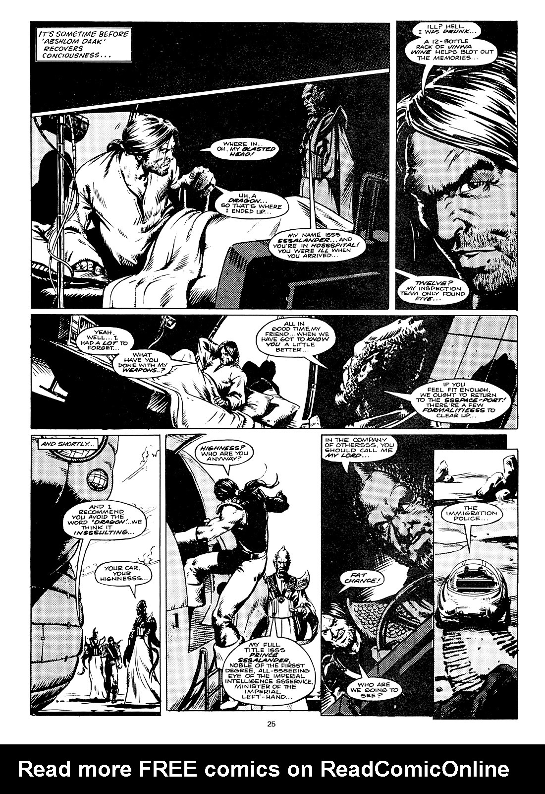 Read online Marvel Graphic Novel comic -  Issue #4 Abslom Daak, Dalek Killer - 25