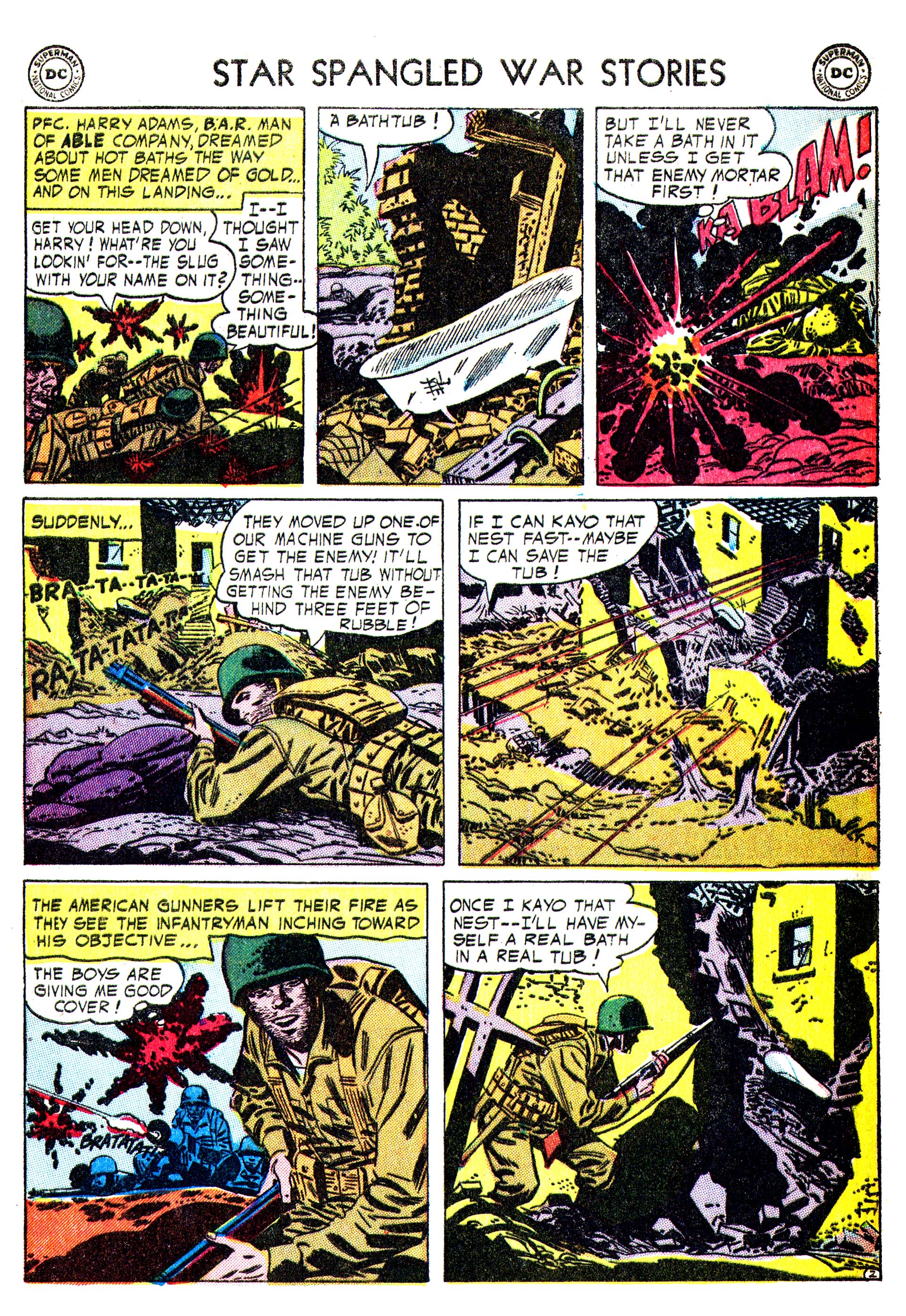 Read online Star Spangled War Stories (1952) comic -  Issue #28 - 29