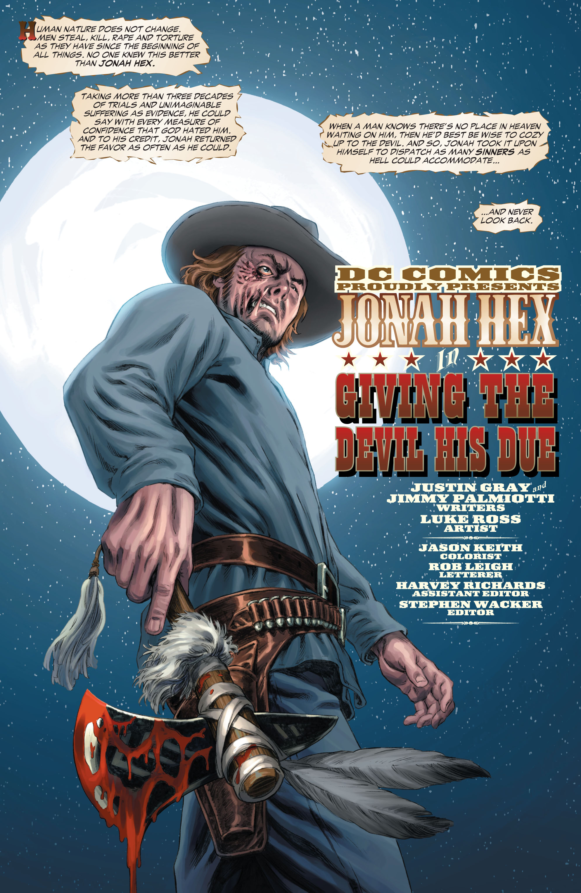 Read online Jonah Hex (2006) comic -  Issue #1 - 5