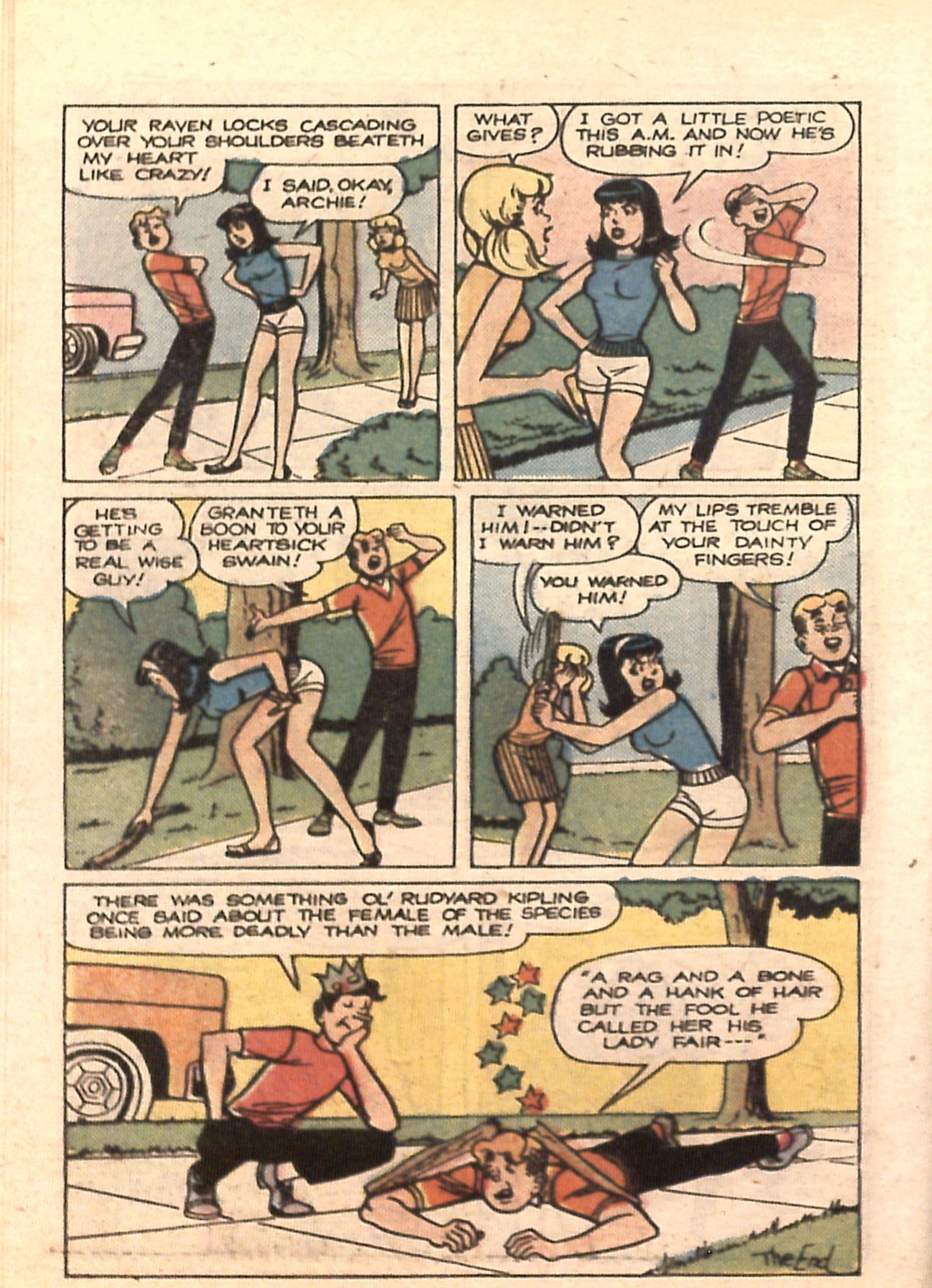 Read online Archie...Archie Andrews, Where Are You? Digest Magazine comic -  Issue #7 - 8