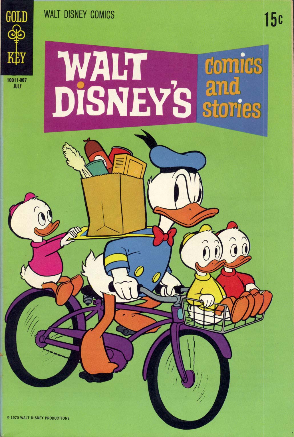 Read online Walt Disney's Comics and Stories comic -  Issue #358 - 1