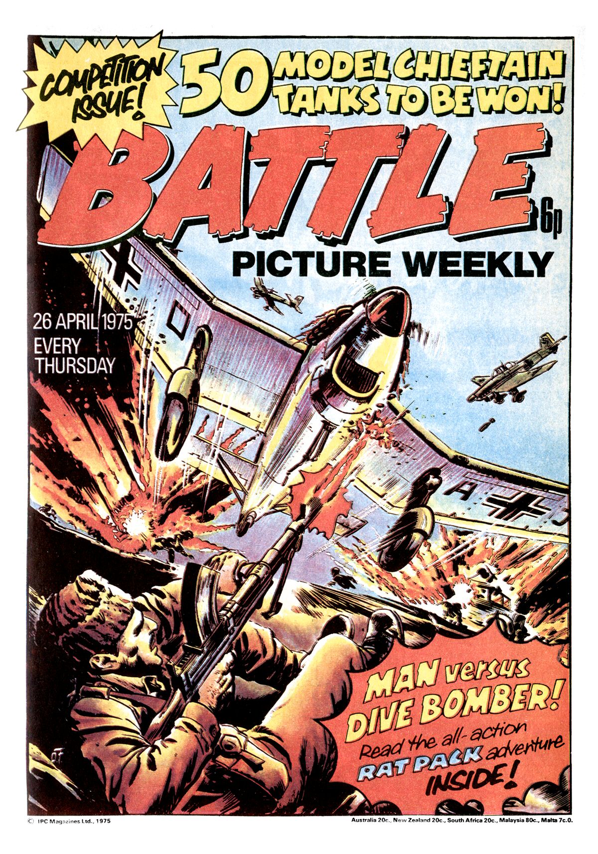 Read online Battle Picture Weekly comic -  Issue #8 - 1
