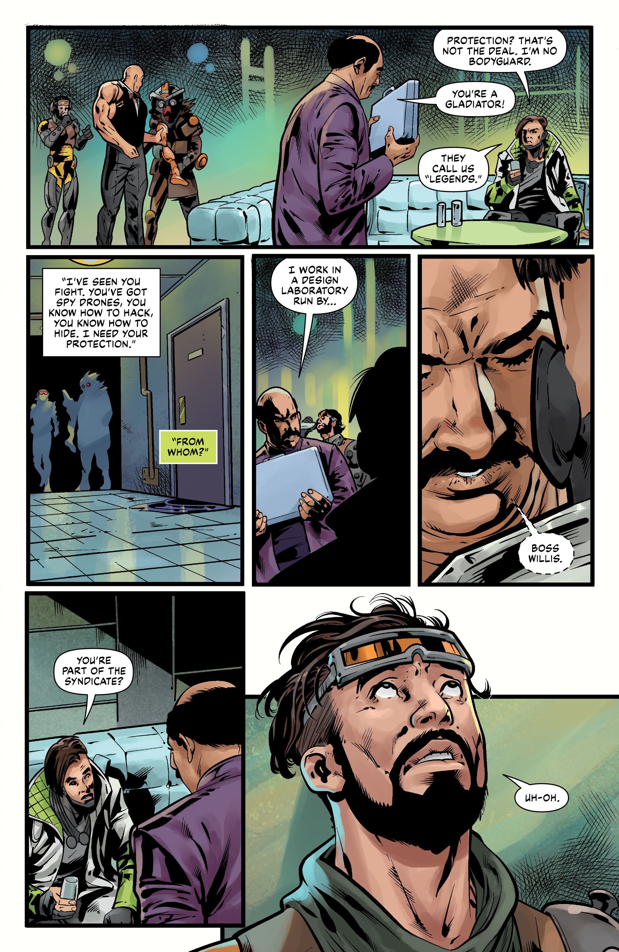 Read online Apex Legends: Overtime comic -  Issue #1 - 10