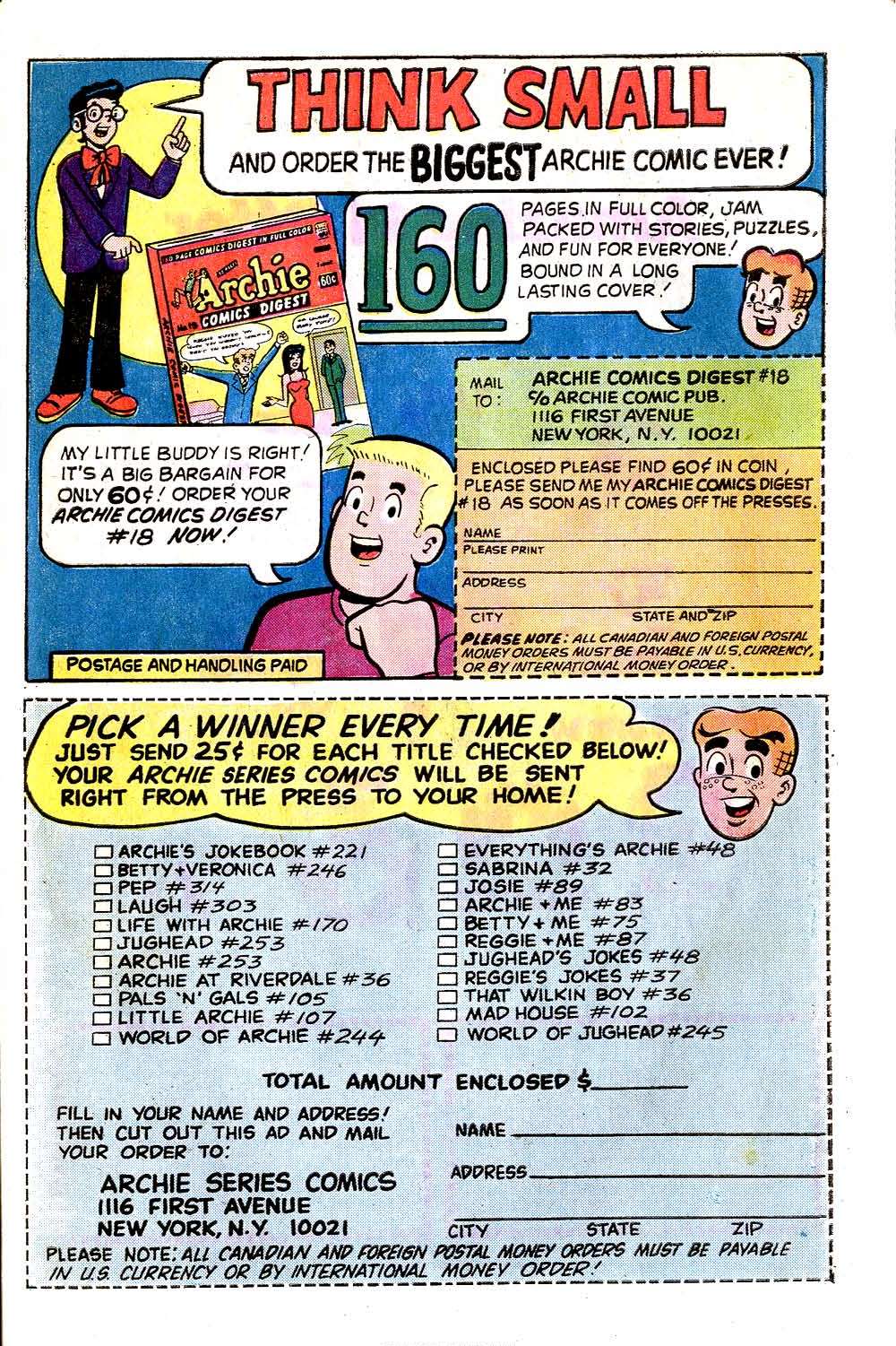 Read online Archie (1960) comic -  Issue #253 - 27