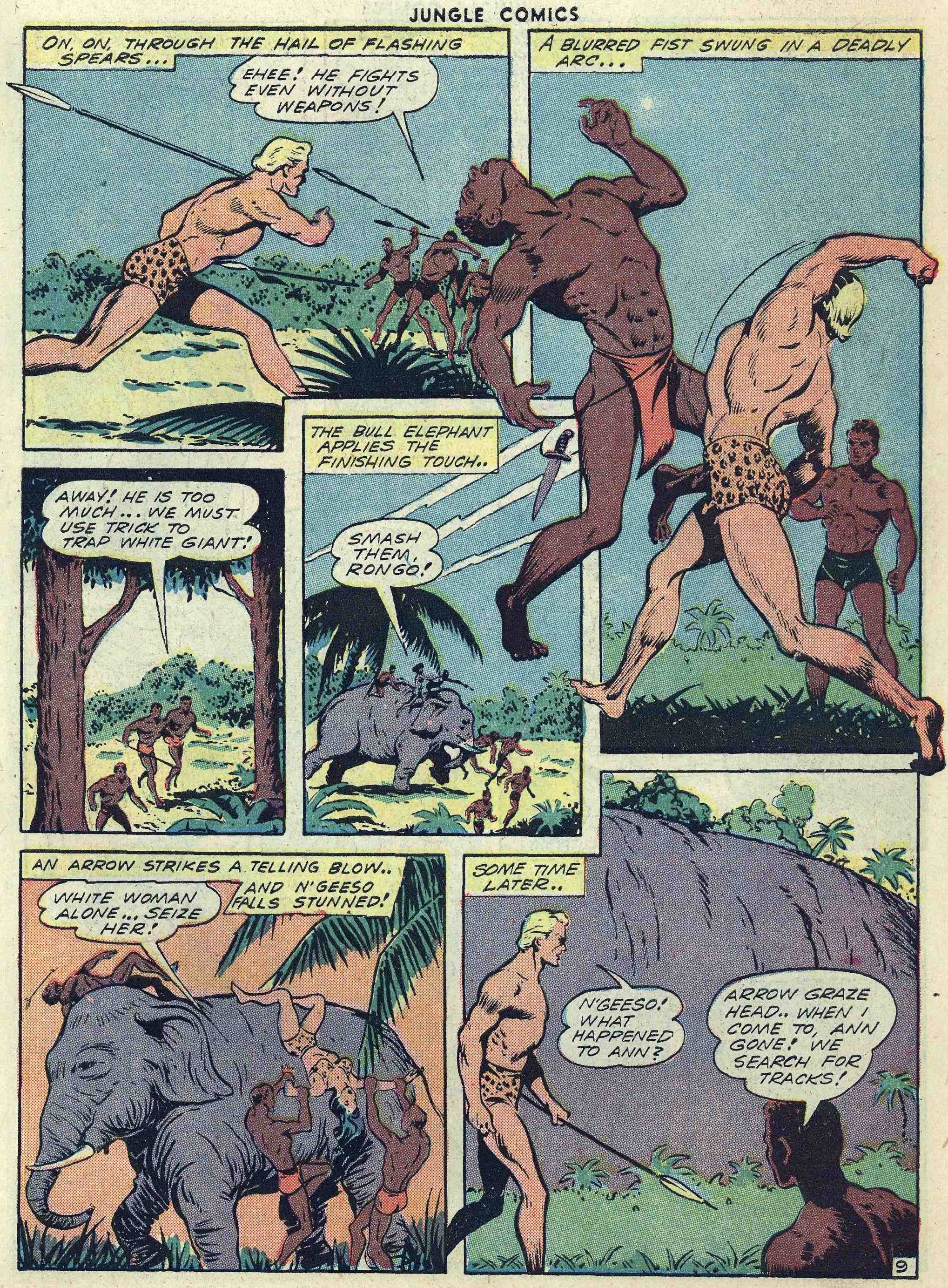 Read online Jungle Comics comic -  Issue #47 - 11