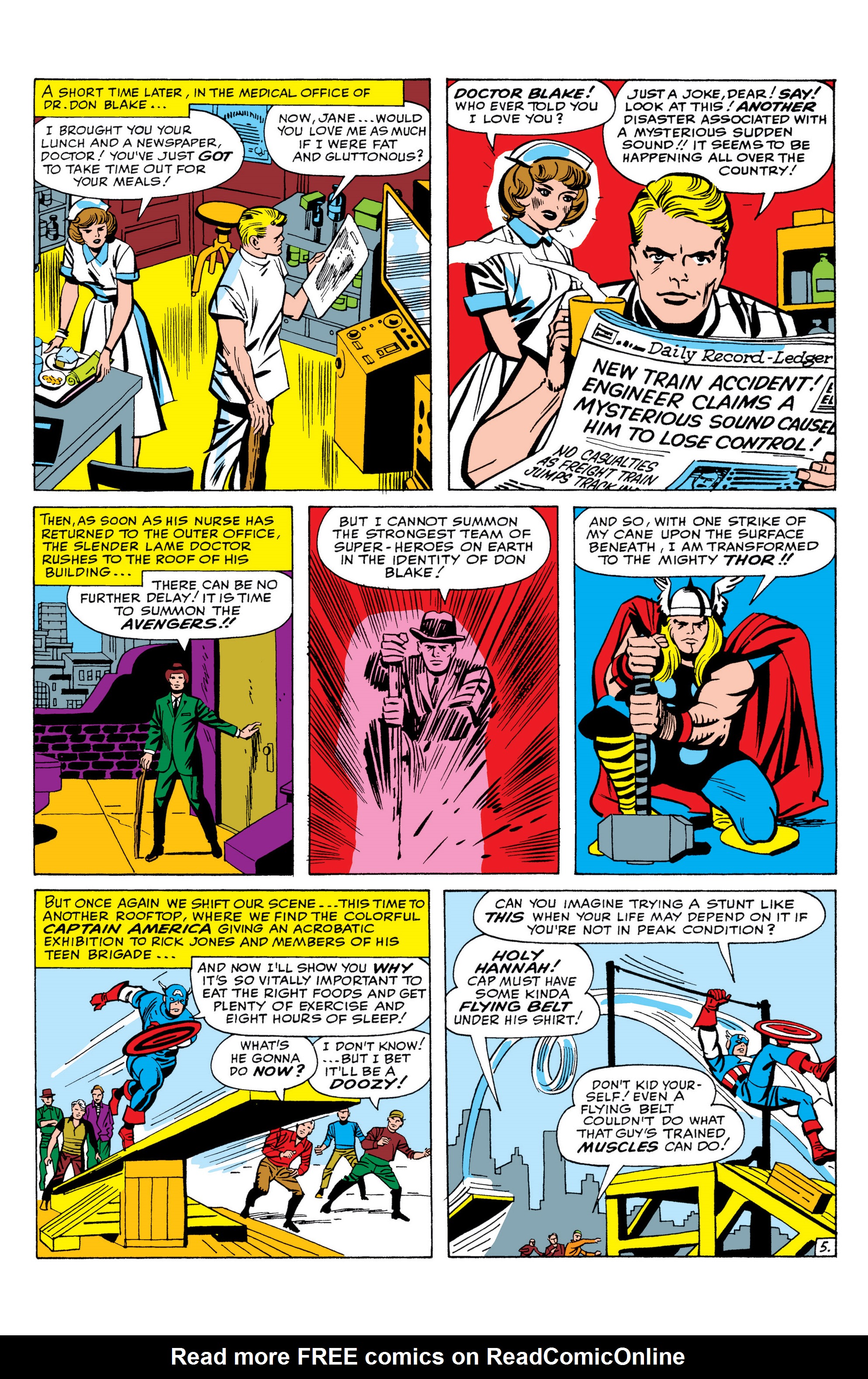 Read online Marvel Masterworks: The Avengers comic -  Issue # TPB 1 (Part 2) - 7