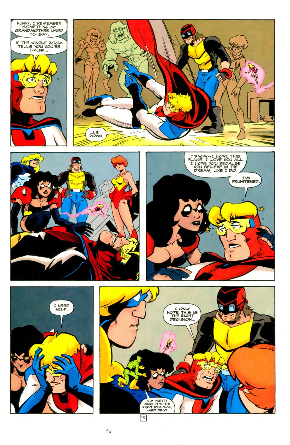 Read online Young Heroes in Love comic -  Issue #12 - 20