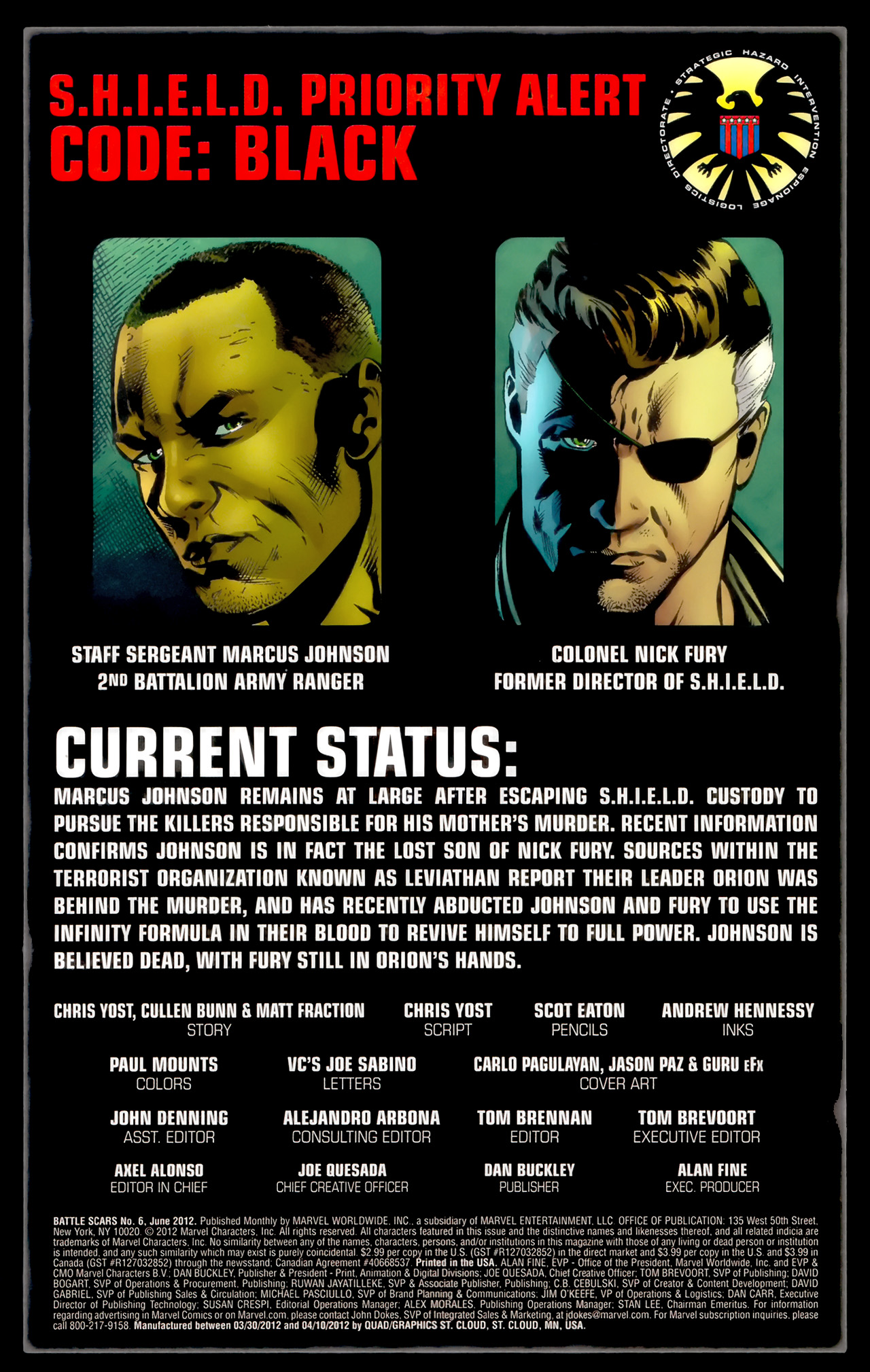 Read online Battle Scars comic -  Issue #6 - 2