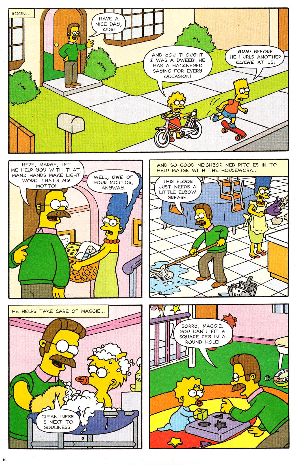 Read online Simpsons Comics comic -  Issue #124 - 6