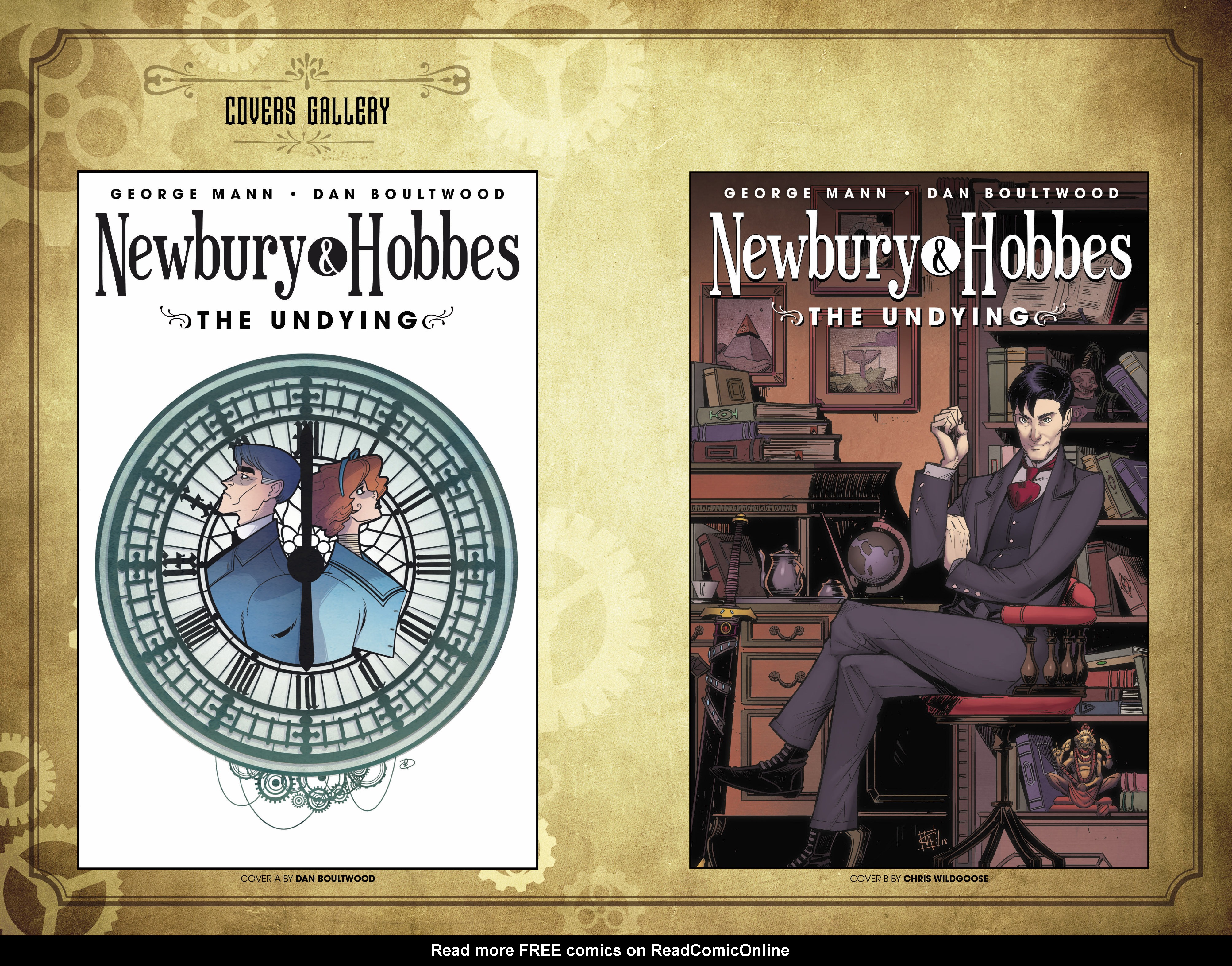 Read online Newbury & Hobbes: The Undying comic -  Issue #4 - 27