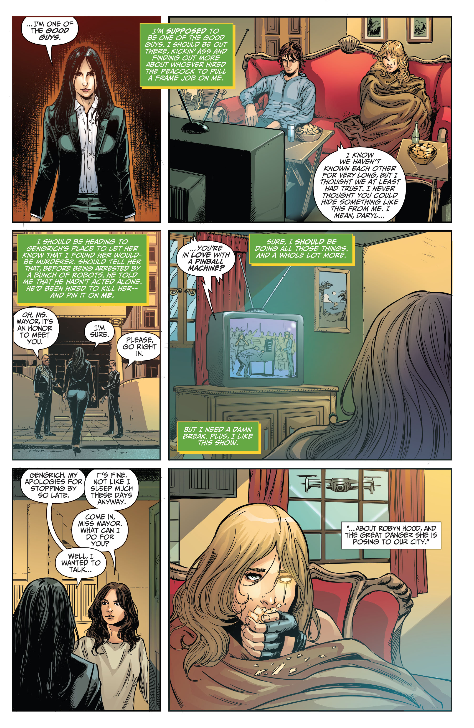 Read online Robyn Hood: Vigilante comic -  Issue #4 - 4