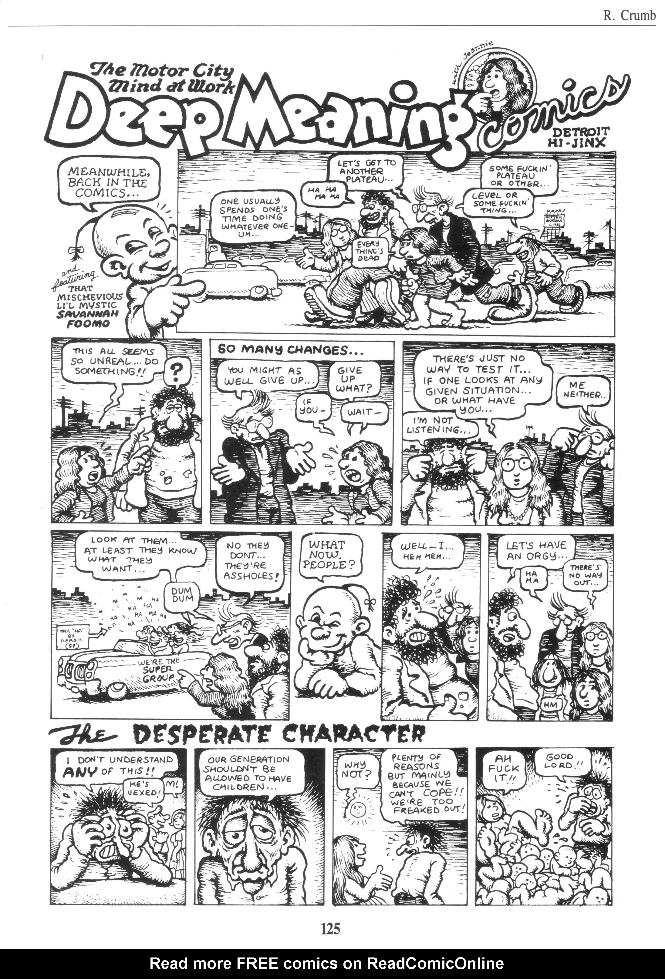 Read online The Complete Crumb Comics comic -  Issue # TPB 5 - 136
