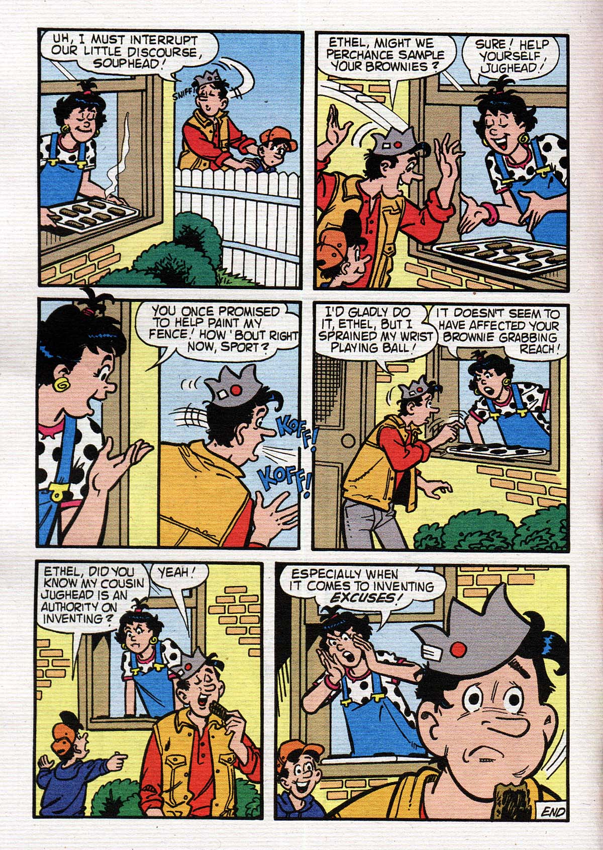 Read online Jughead's Double Digest Magazine comic -  Issue #107 - 143