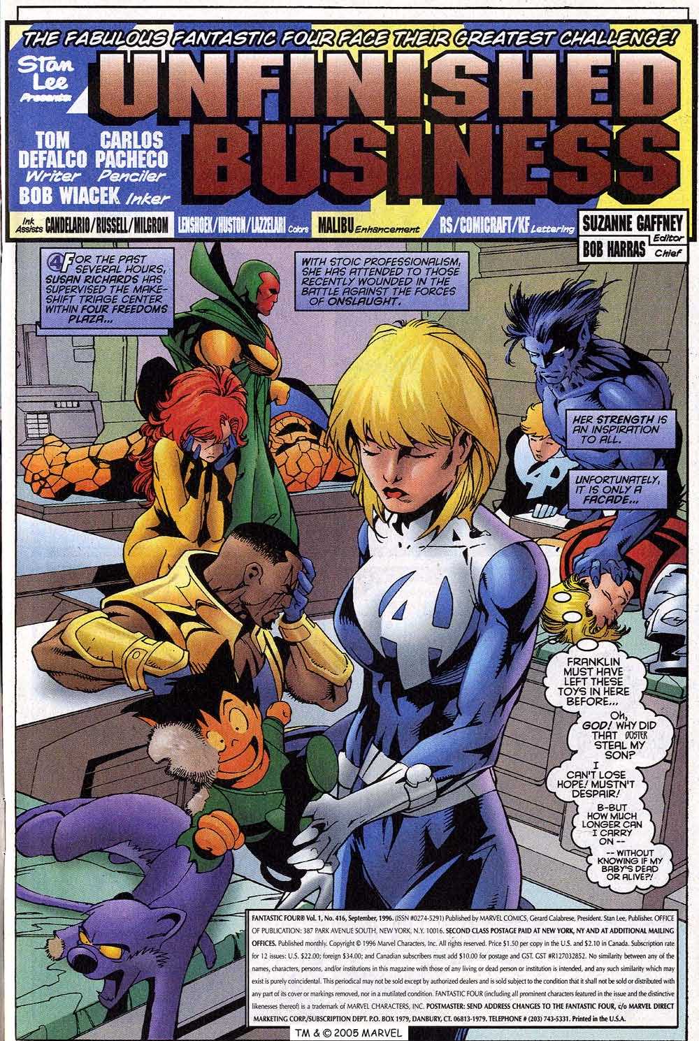 Read online Fantastic Four (1961) comic -  Issue #416 - 5