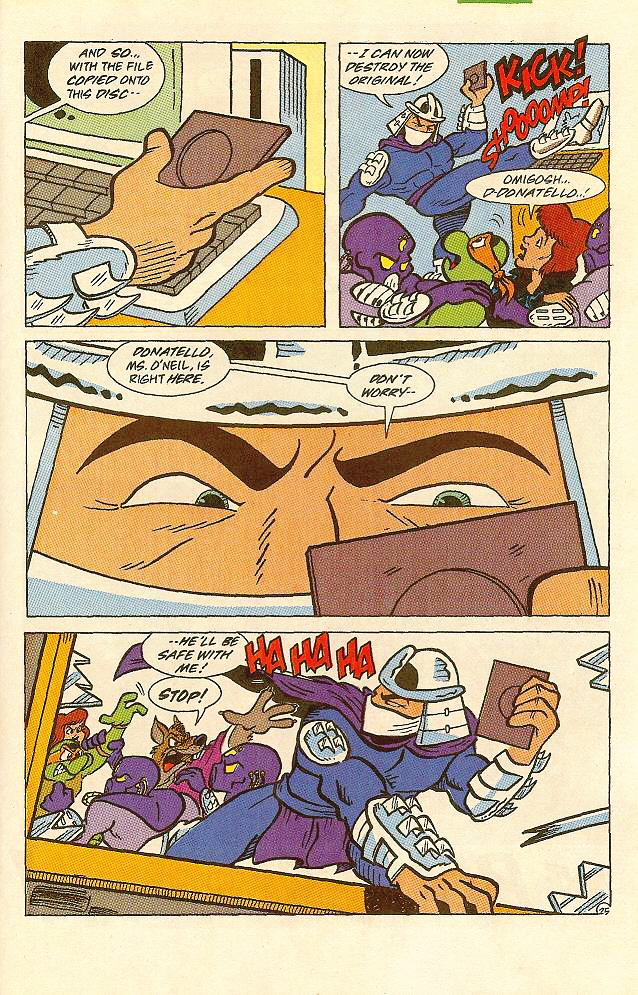 Read online Teenage Mutant Ninja Turtles Adventures (1989) comic -  Issue #21 - 26