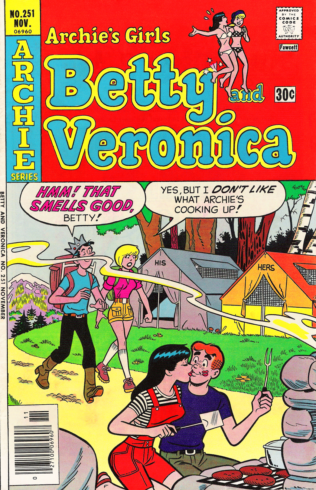 Read online Archie's Girls Betty and Veronica comic -  Issue #251 - 1