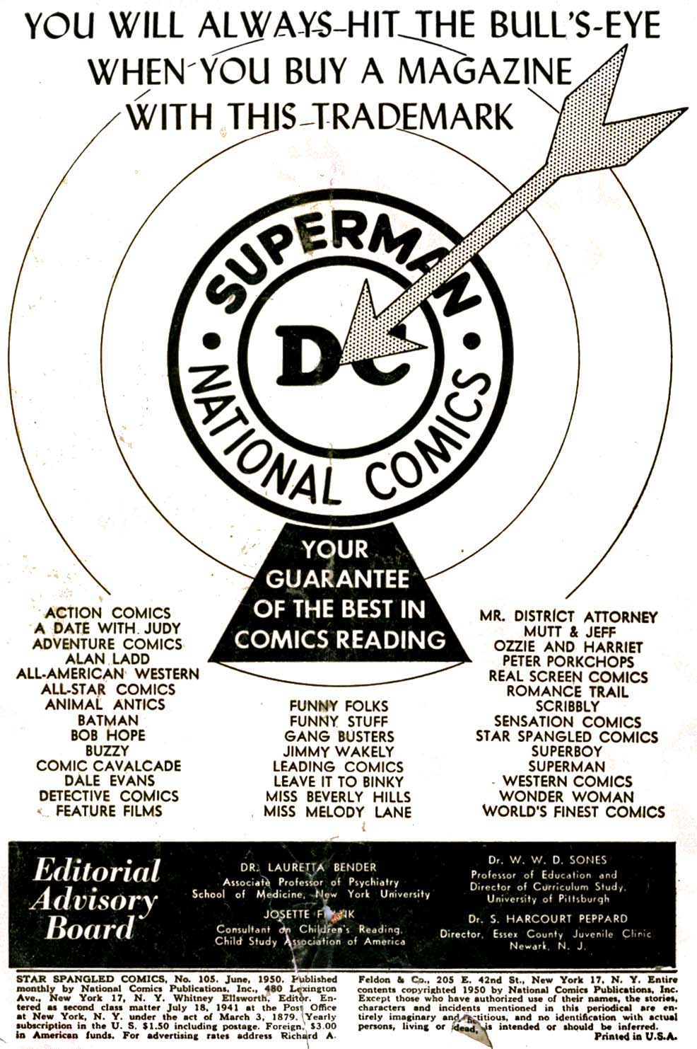 Read online Star Spangled Comics comic -  Issue #105 - 2