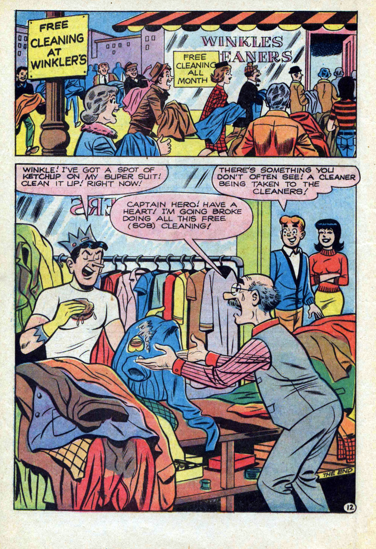 Read online Jughead As Captain Hero comic -  Issue #7 - 16