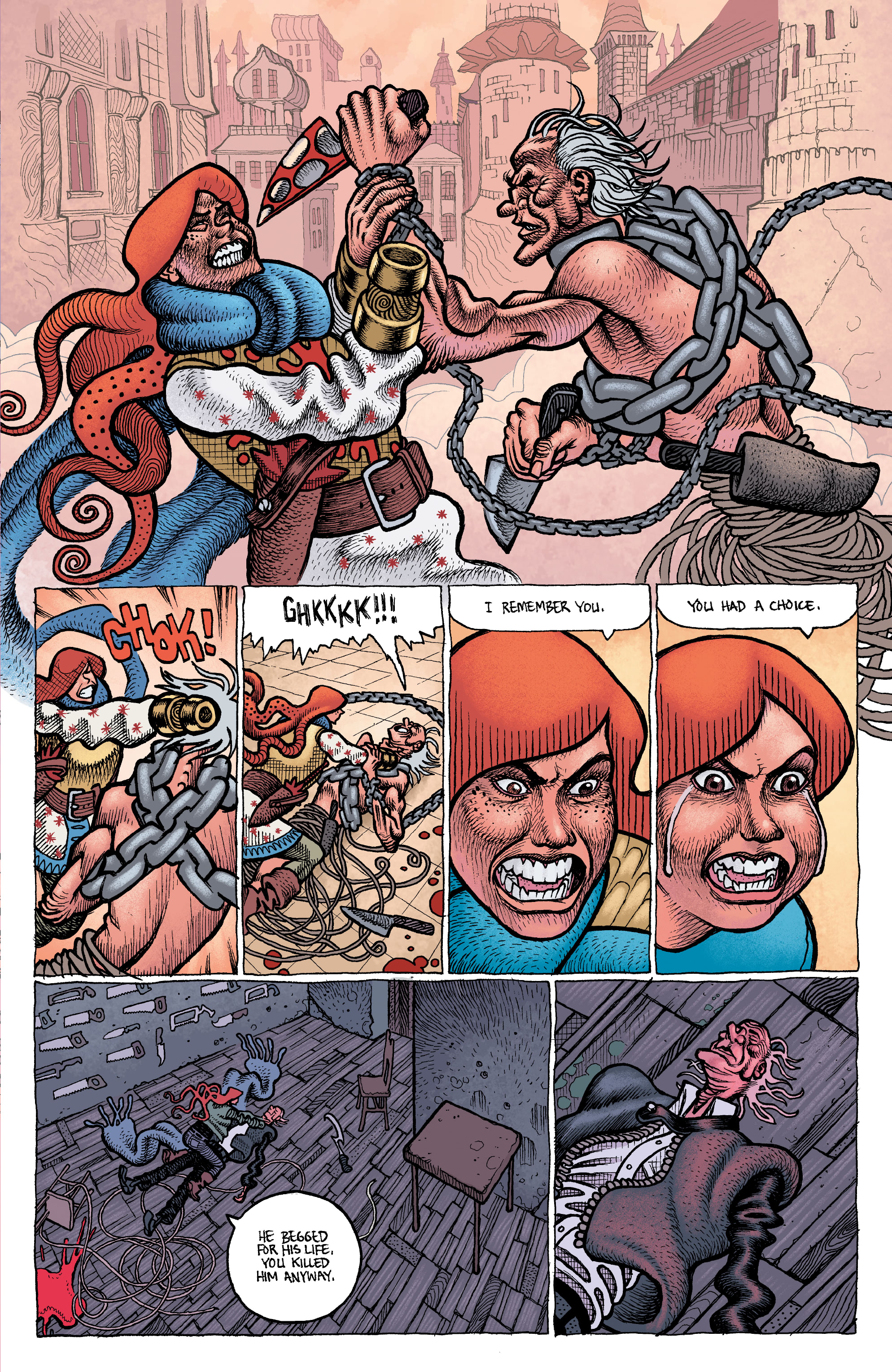 Read online Crimson Flower comic -  Issue #4 - 17