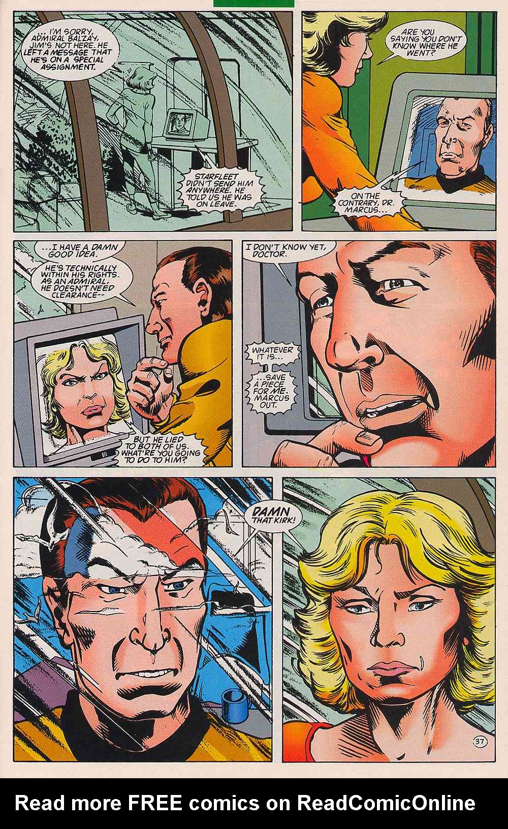 Read online Star Trek (1989) comic -  Issue #75 - 37