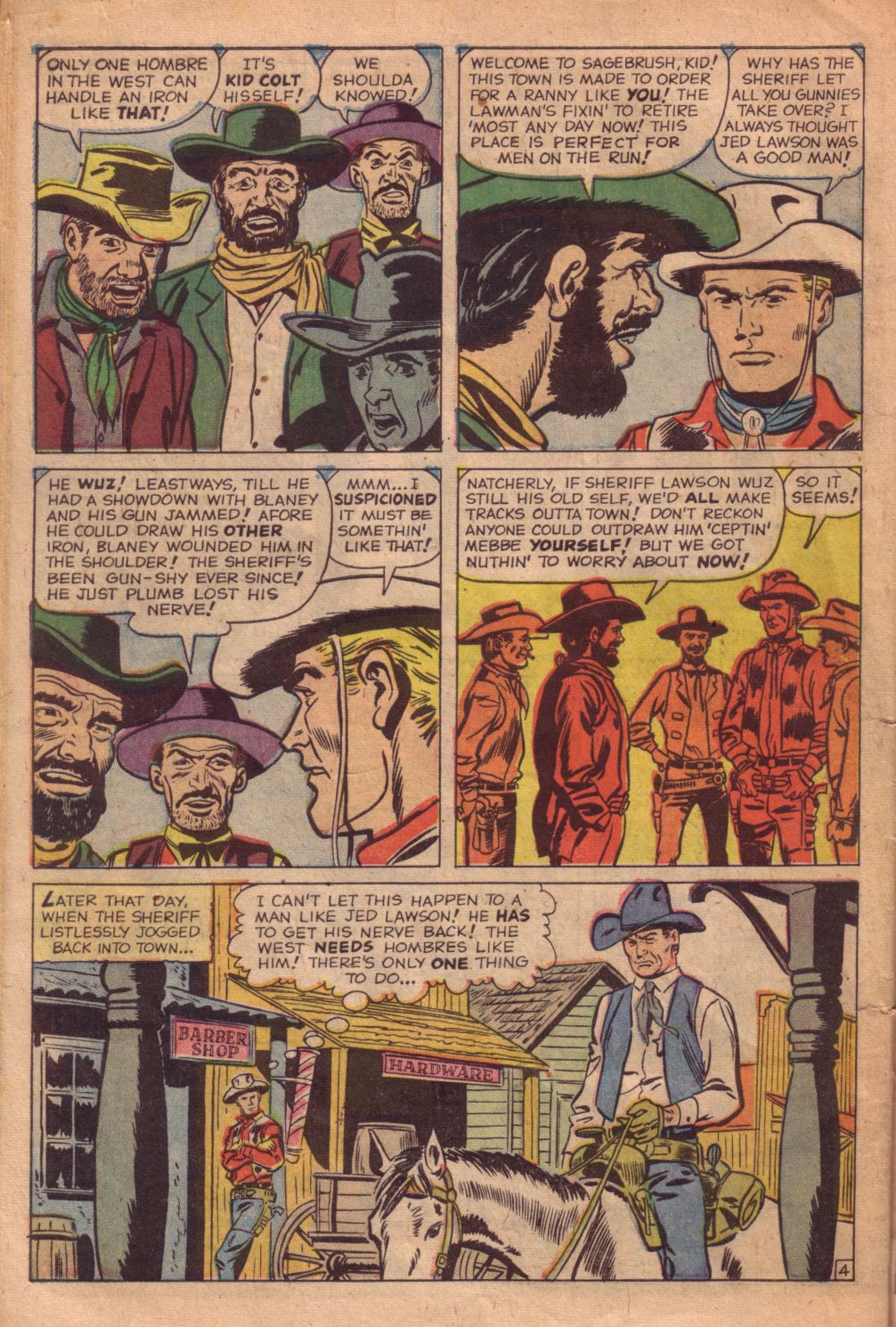 Read online Kid Colt Outlaw comic -  Issue #89 - 30