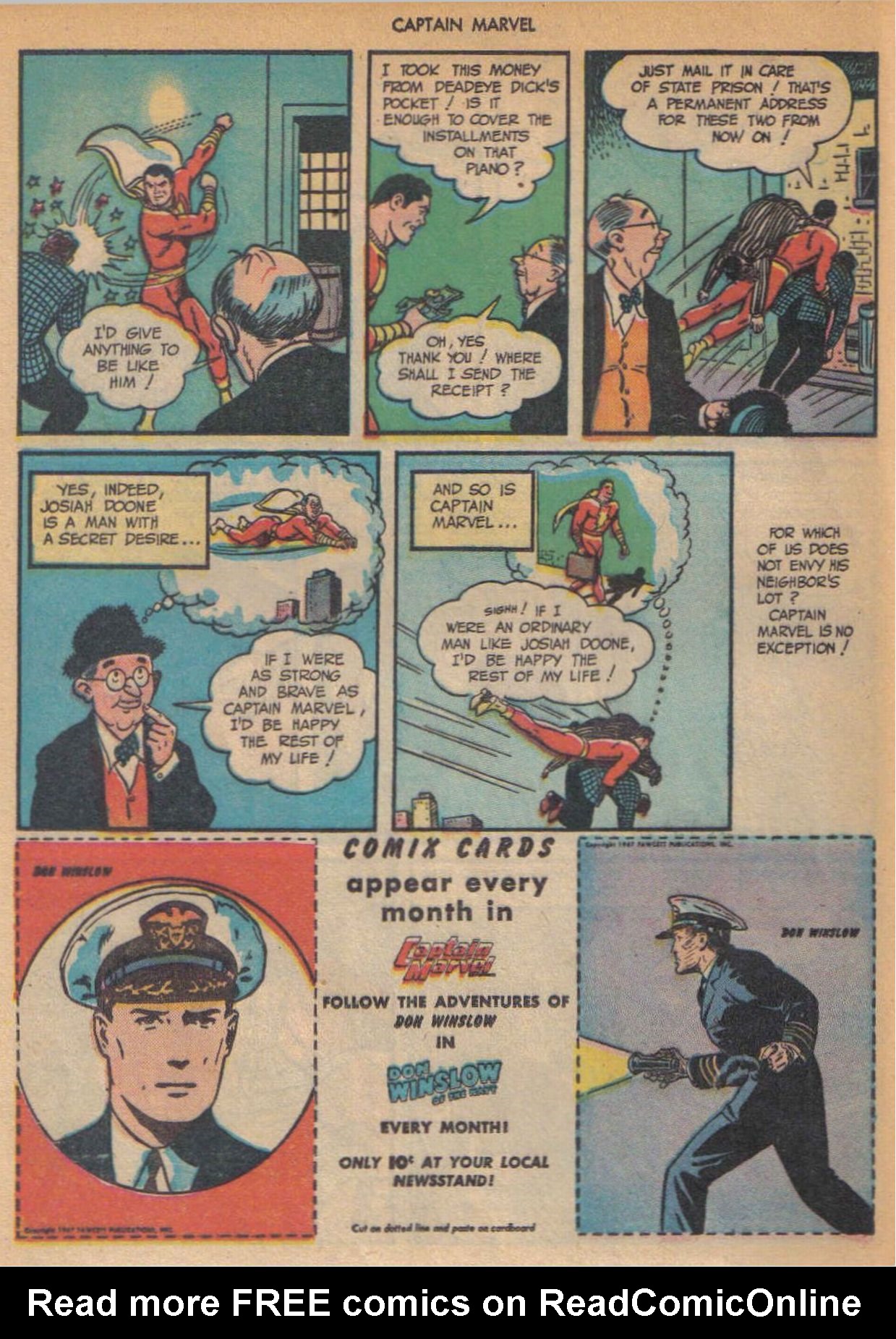 Read online Captain Marvel Adventures comic -  Issue #77 - 12