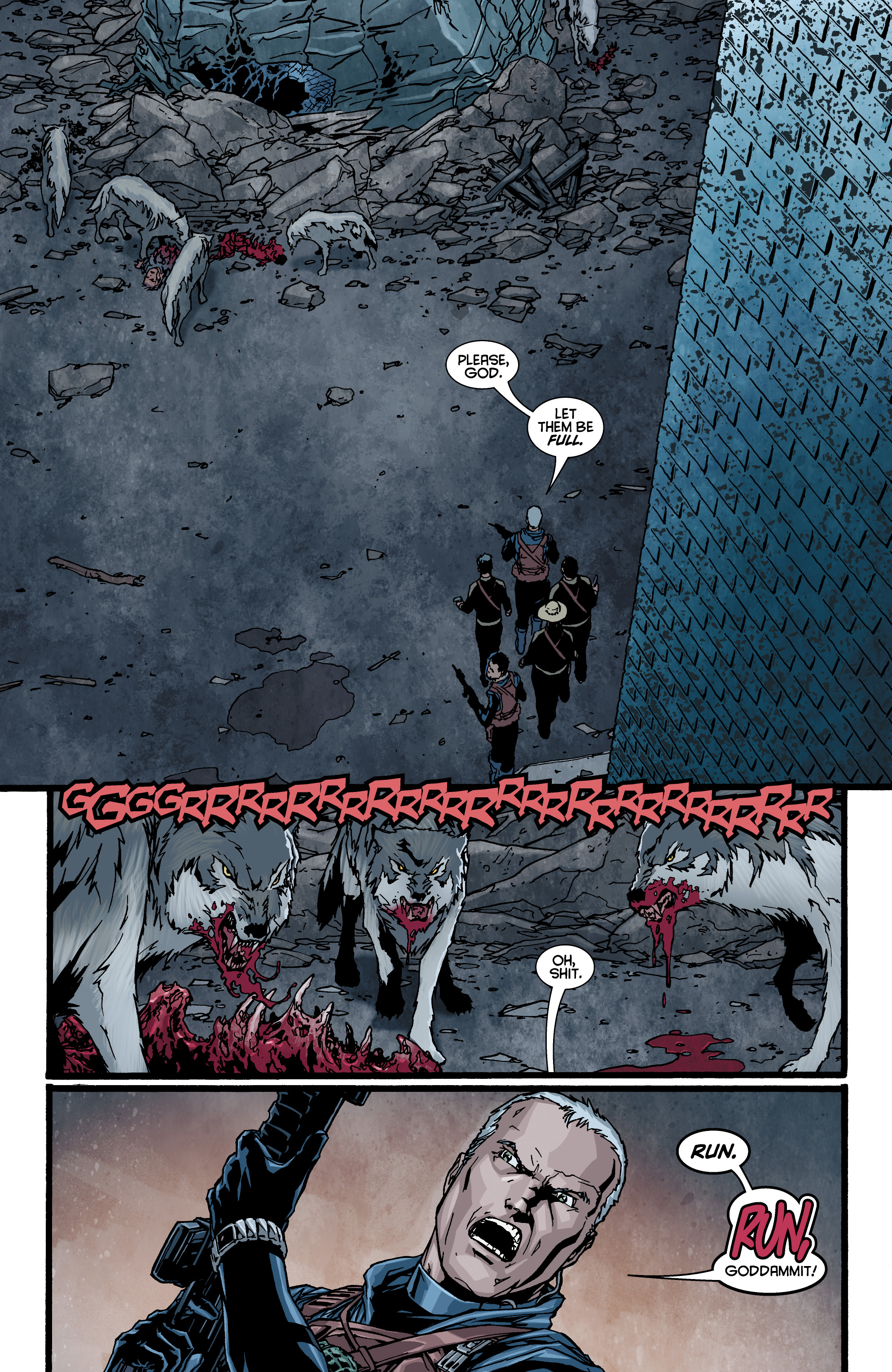 Read online Leaving Megalopolis: Surviving Megalopolis comic -  Issue #3 - 12