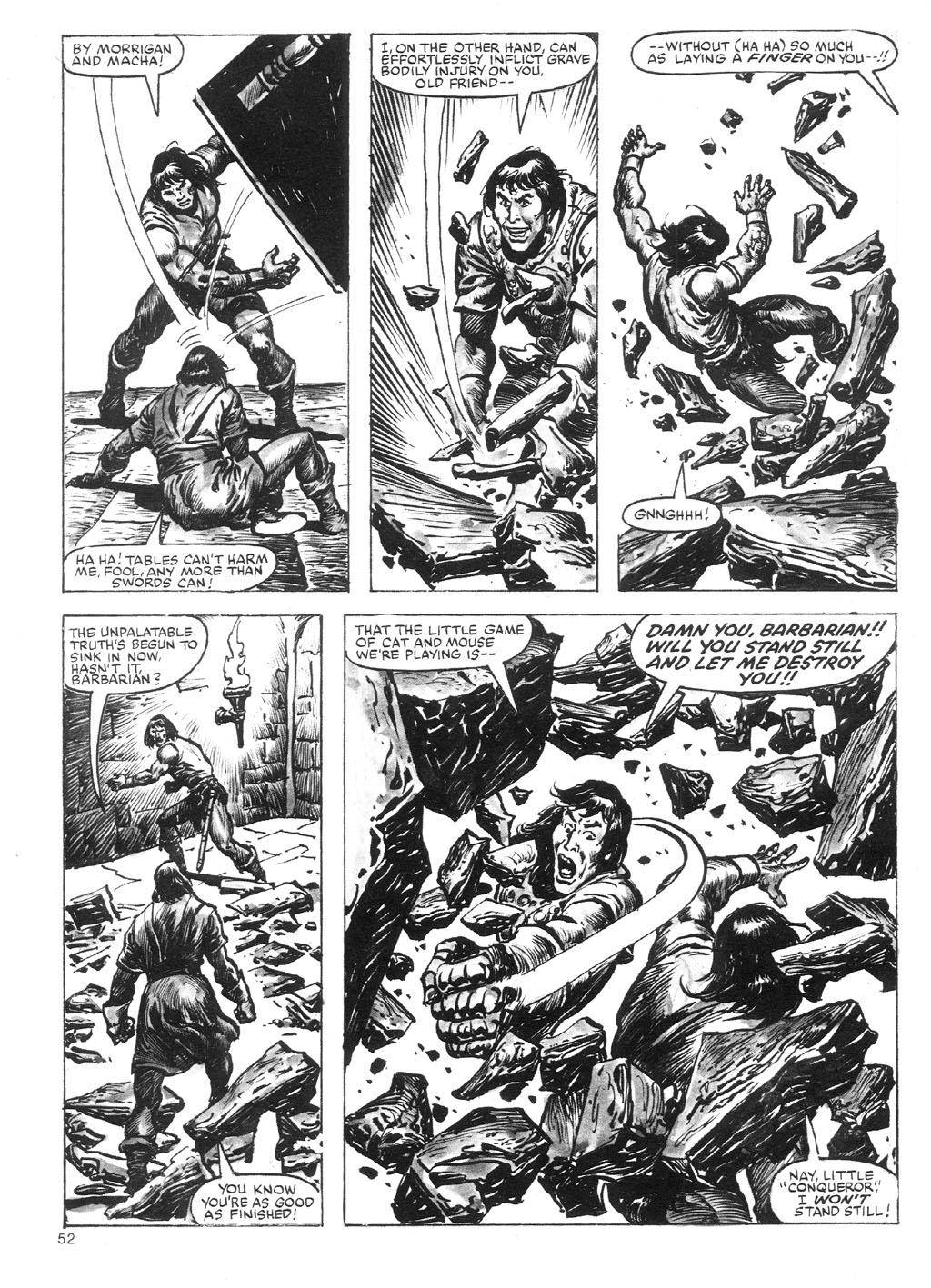Read online The Savage Sword Of Conan comic -  Issue #87 - 52
