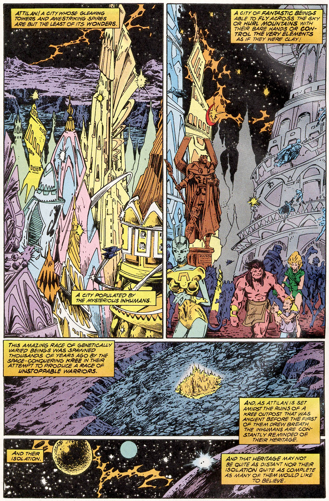 Read online Inhumans: The Great Refuge comic -  Issue # Full - 3