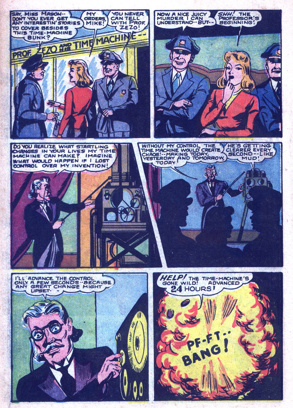 Read online Blue Beetle (1955) comic -  Issue #18 - 22