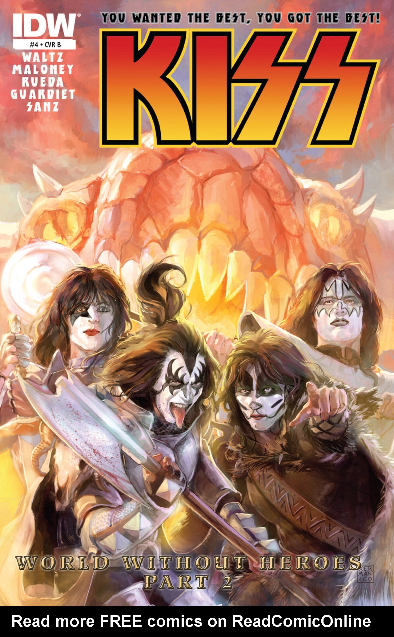 Read online KISS (2012) comic -  Issue #4 - 2