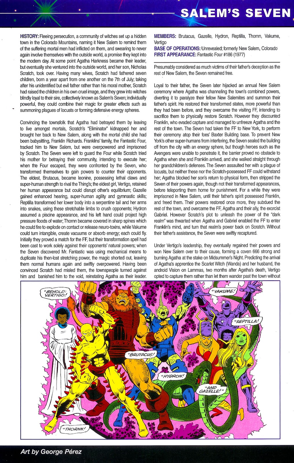 Official Handbook of the Marvel Universe: Mystic Arcana - The Book of Marvel Magic issue Full - Page 42
