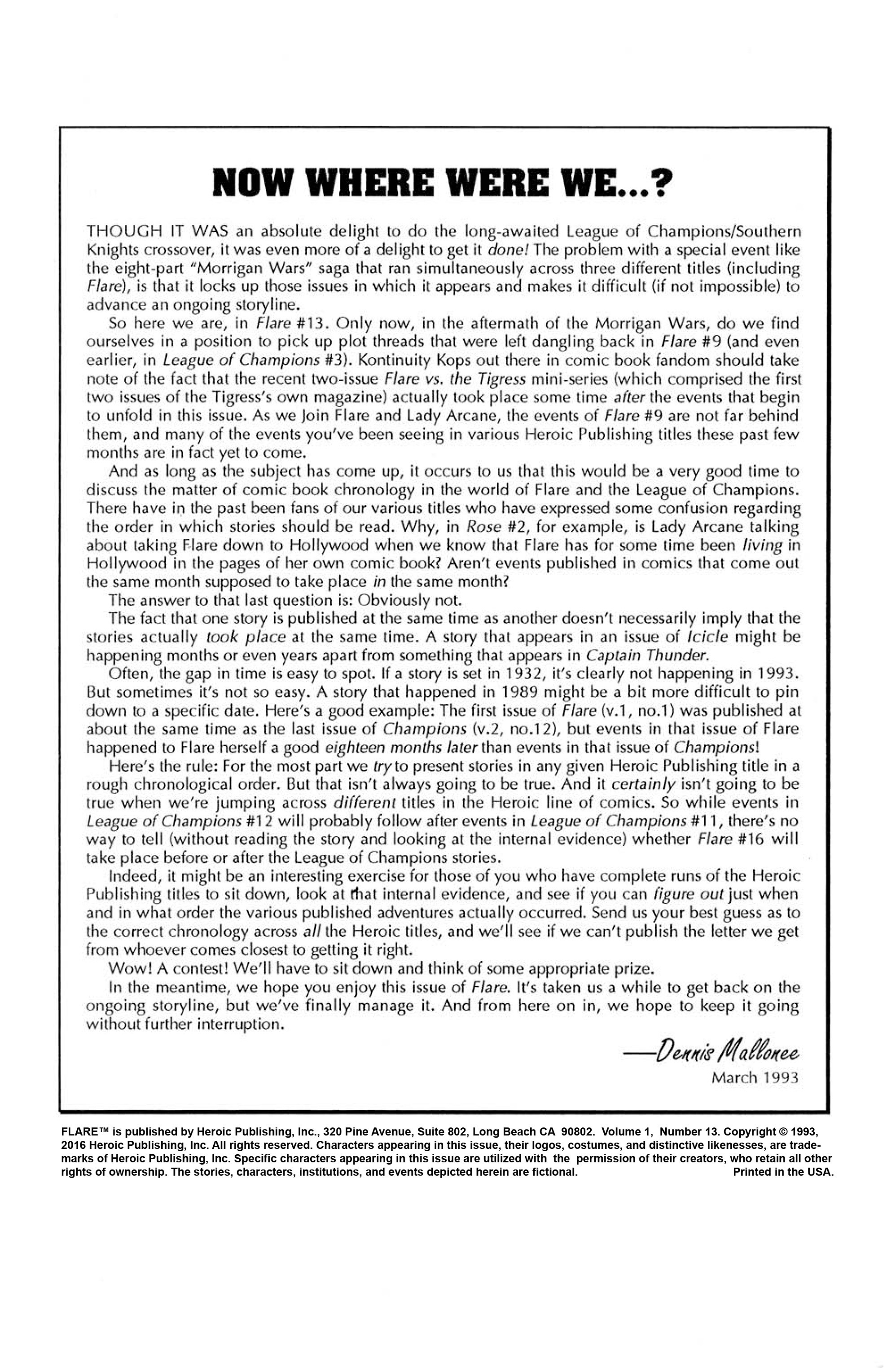 Read online Flare (2004) comic -  Issue #13 - 2