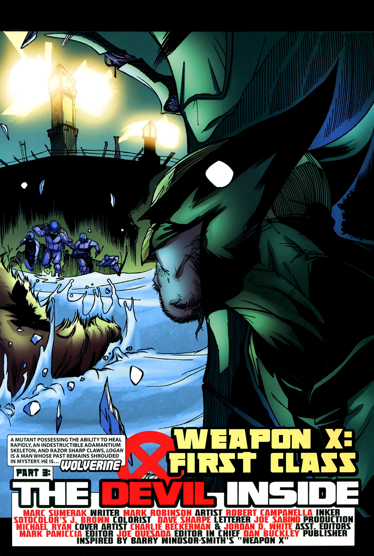 Read online Weapon X: First Class comic -  Issue #3 - 7