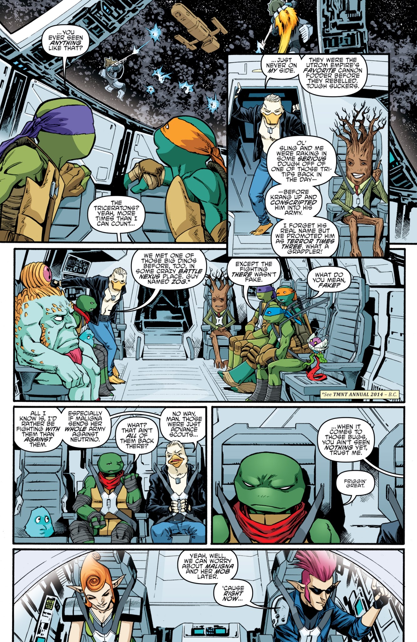 Read online Teenage Mutant Ninja Turtles (2011) comic -  Issue #74 - 7