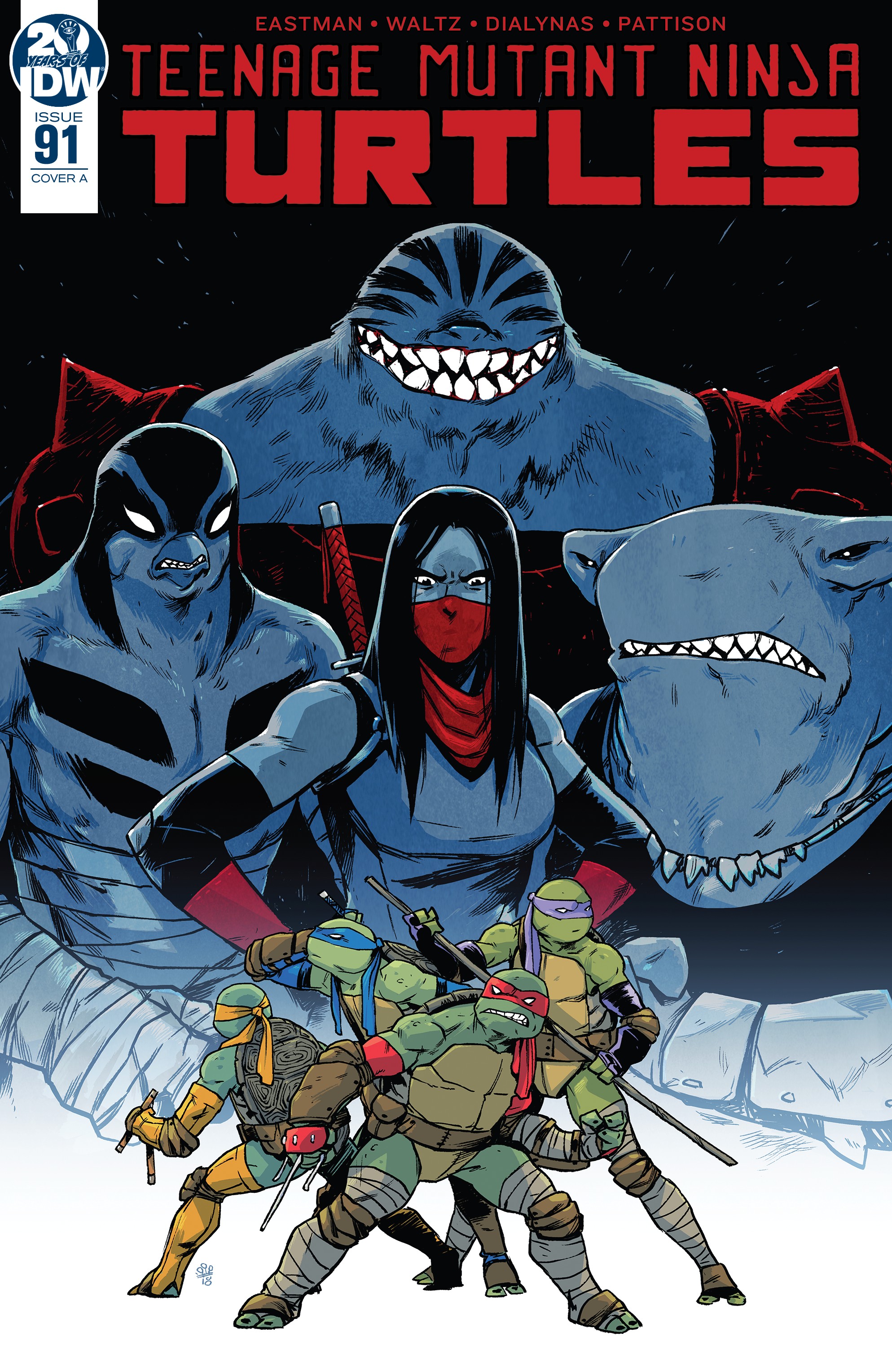 Read online Teenage Mutant Ninja Turtles (2011) comic -  Issue #91 - 1
