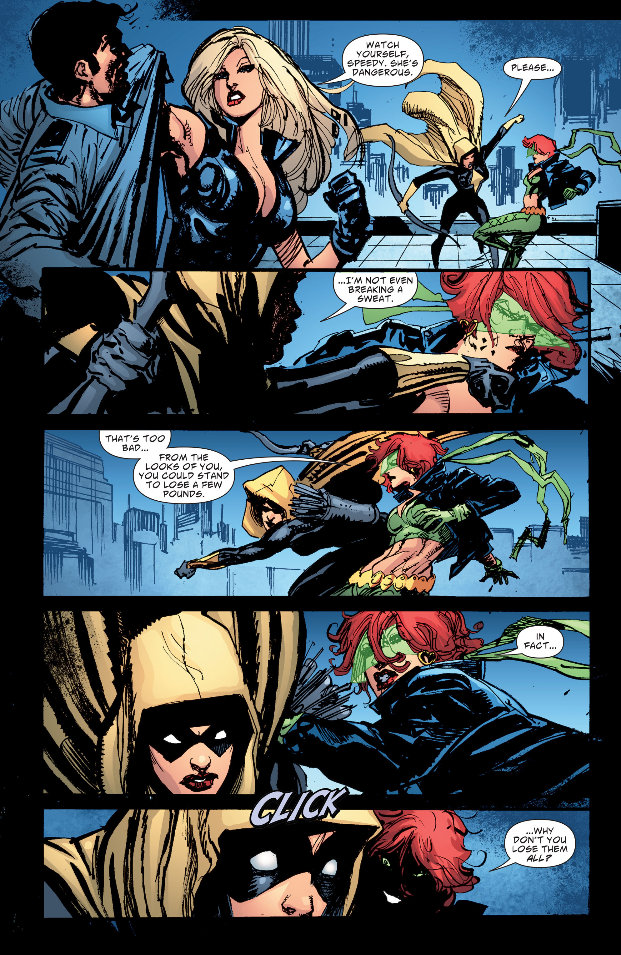 Read online Green Arrow/Black Canary comic -  Issue #28 - 10