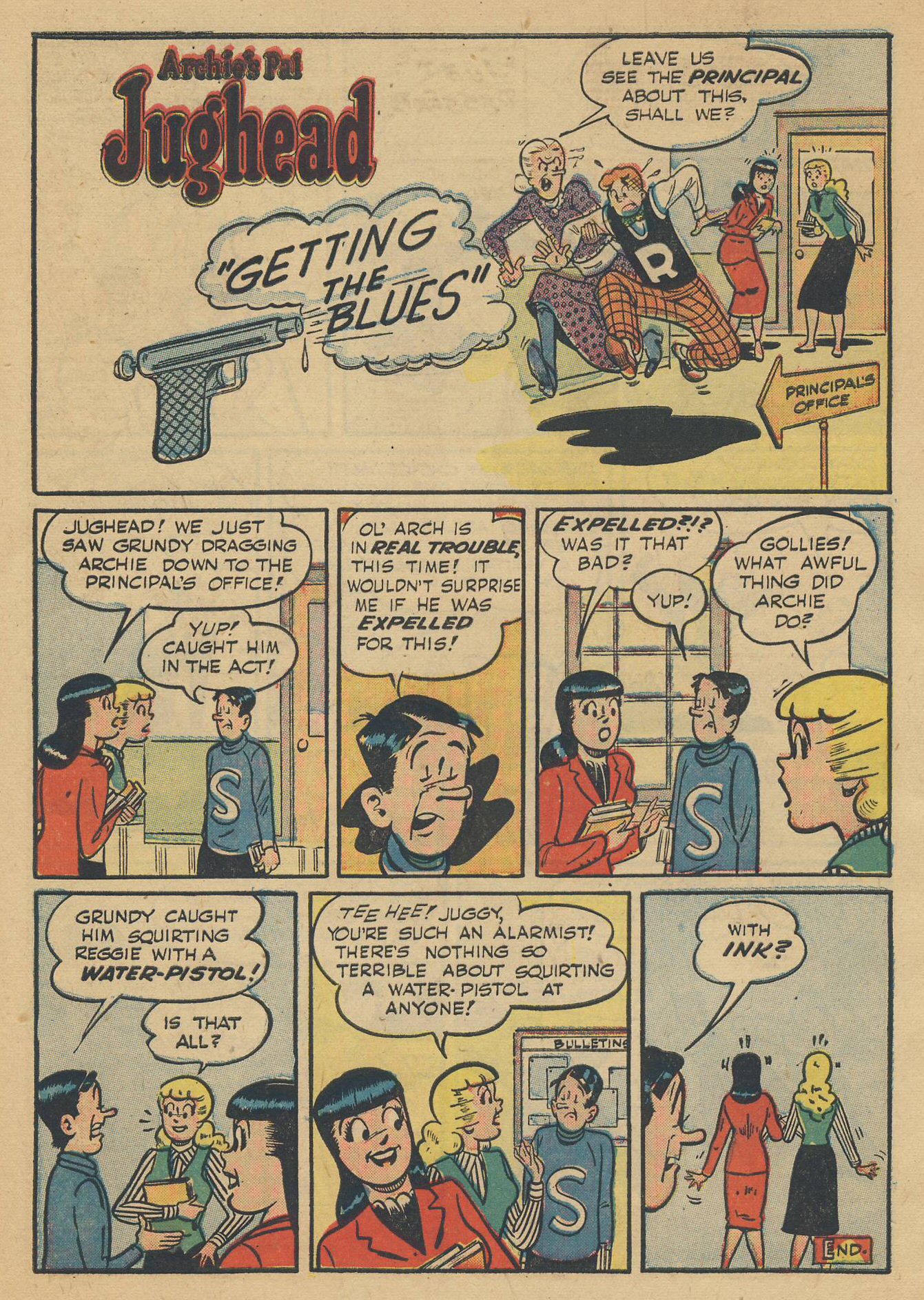 Read online Archie's Pal Jughead Annual comic -  Issue #4 - 8