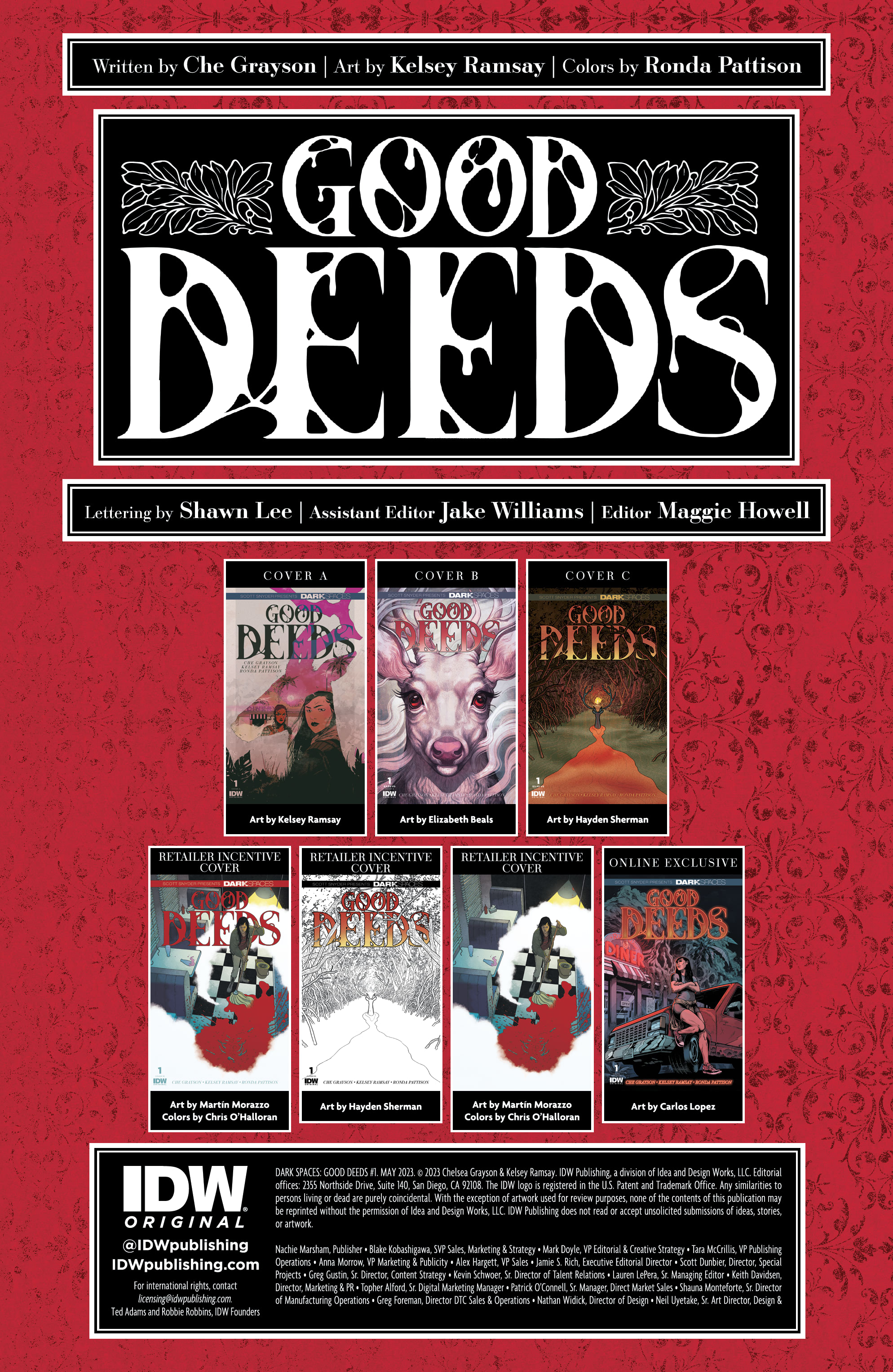 Read online Dark Spaces: Good Deeds comic -  Issue #1 - 2